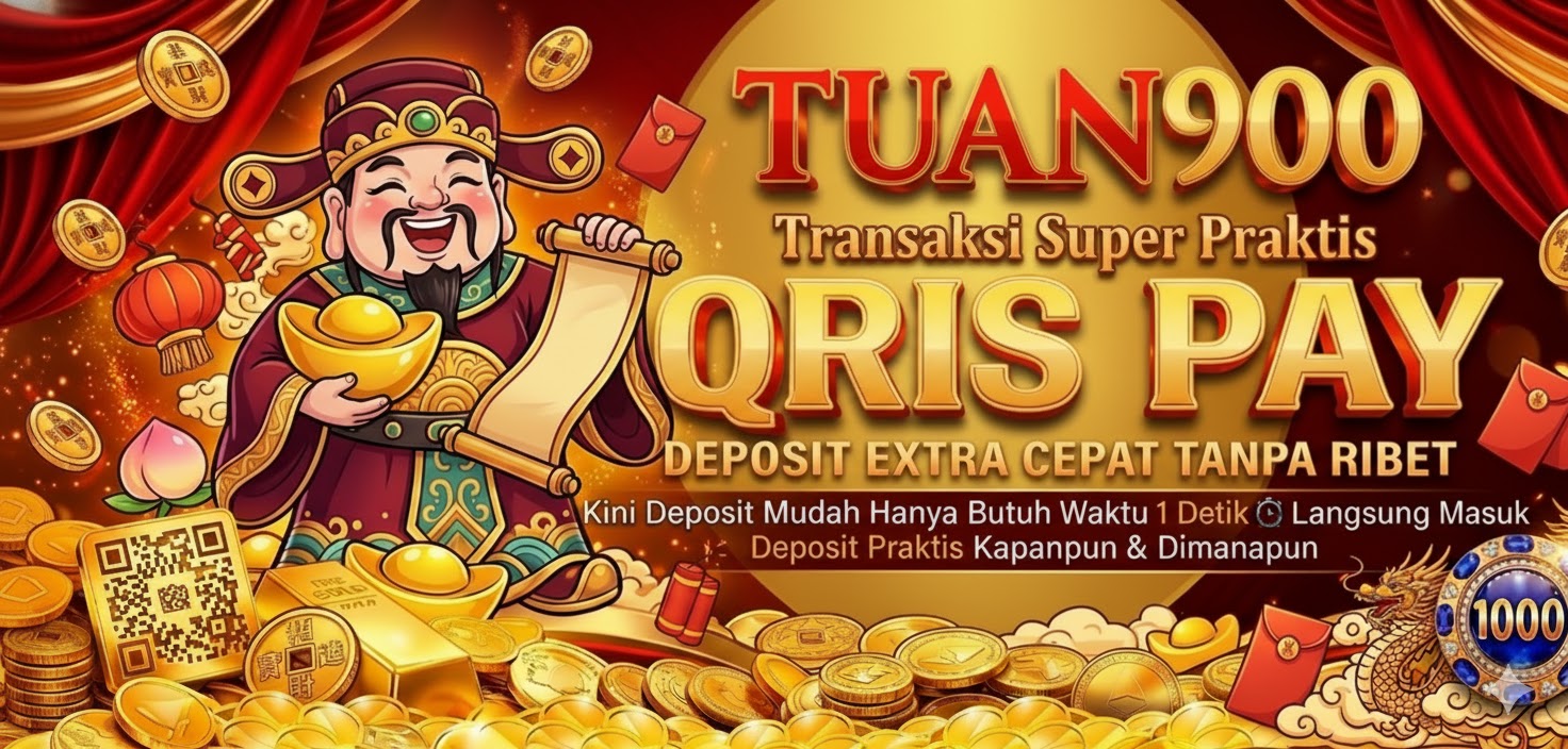 <img src="sahur-on-the-slot-tuan900.jpg" alt="Promo slot Ramadan TUAN900 Sahur On The Slot dengan bonus 100% temani sahur kamu, hanya berlaku selama bulan Ramadan menampilkan karakter pria Timur Tengah memegang smartphone dengan permainan slot dan latar merah emas">